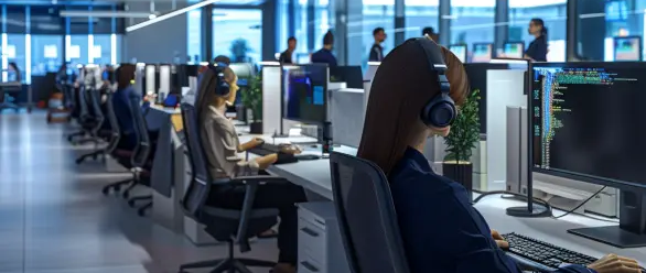 Virtual call centre
